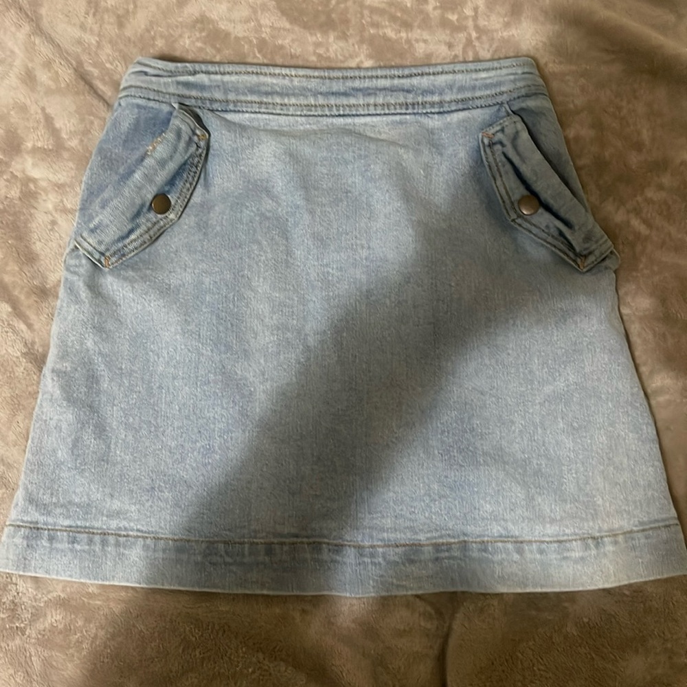 Denim skirt